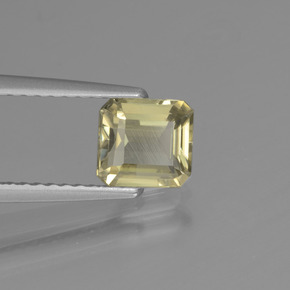 Diasporo cangiante naturale cangiante da 0,99 ct, taglio smeraldo, VVS-VS
