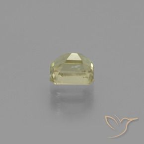 Diaspro cangiante Giallo chiaro naturale da 0.87 ct, Ottagonale / Taglio smeraldo, VS