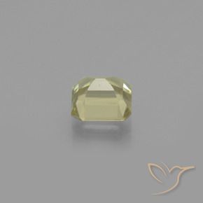 Diaspro cangiante Giallo morbido naturale da 0.87 ct, Ottagonale / Taglio smeraldo, VS