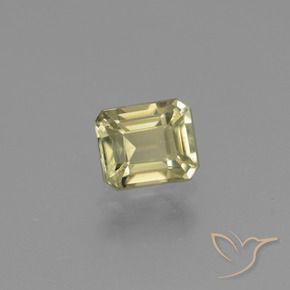 Diaspro cangiante Giallo morbido naturale da 1.01 ct, Ottagonale / Taglio smeraldo, VS