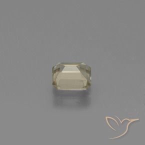 Diaspro cangiante Giallo caldo naturale da 0.80 ct, Ottagonale / Taglio smeraldo, VVS-VS