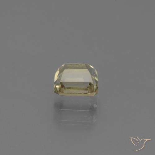 Diaspro cangiante Giallo molto chiaro naturale da 1.07 ct, Ottagonale / Taglio smeraldo, VS