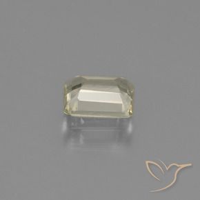 Diaspro cangiante Giallo molto chiaro naturale da 0.85 ct, Ottagonale / Taglio smeraldo, VS