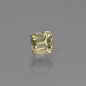 Diasporo cangiante naturale multicolore da 0,71 ct, taglio smeraldo, VS