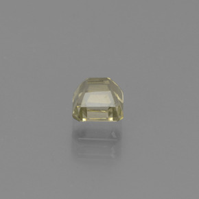 Diasporo cangiante naturale multicolore da 0,71 ct, taglio smeraldo, VS