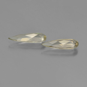 Diasporo cangiante naturale giallo da 2,22 ct, taglio a pera, VVS