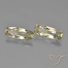 Gemme di Diaspro cangiante Giallo molto chiaro naturale da 2.25 ct, Cuscino, VVS