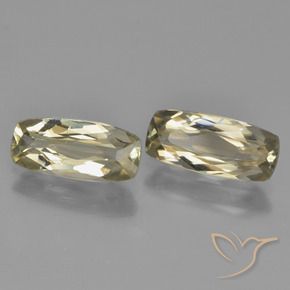 Gemme di Diaspro cangiante Giallo molto chiaro naturale da 2.45 ct, Cuscino, VVS-VS