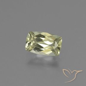 Diaspro cangiante Giallo molto chiaro naturale da 1.32 ct, Cuscino, VVS-VS
