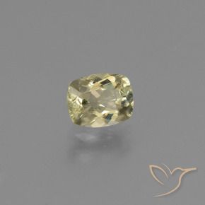 Diaspro cangiante Giallo molto chiaro naturale da 0.72 ct, Cuscino, VS