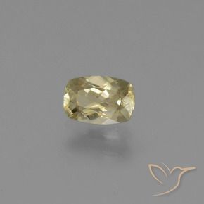 Diaspro cangiante Giallo molto chiaro naturale da 0.68 ct, Cuscino, VS