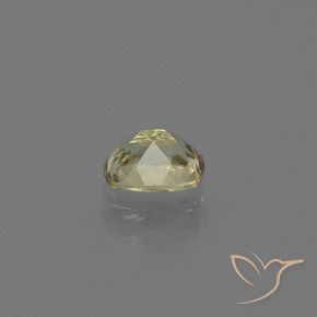 Diaspro cangiante Giallo pallido naturale da 0.76 ct, Cuscino, VS