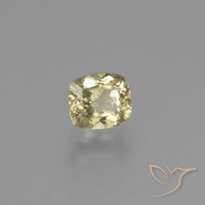 Diaspro cangiante Giallo Beige naturale da 0.80 ct, Cuscino, VS