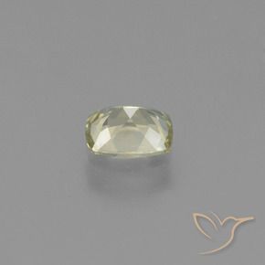 Diaspro cangiante Giallo molto chiaro naturale da 0.78 ct, Cuscino, VS