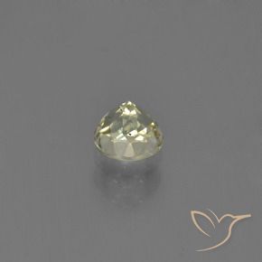 Diasporo cangiante naturale giallo da 0,61 ct, taglio rotondo, VS