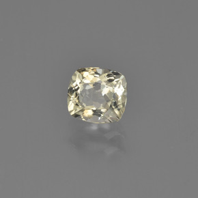 Diaspro cangiante Giallo dorato molto chiaro naturale da 0.77 ct, Taglio a cuscino, VVS