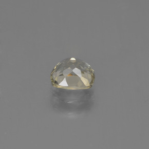 Diaspro cangiante Giallo dorato molto chiaro naturale da 0.77 ct, Taglio a cuscino, VVS