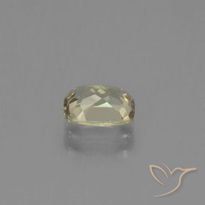 Diaspro cangiante Giallo molto chiaro naturale da 0.87 ct, Cuscino, VVS-VS