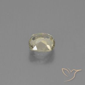 Diaspro cangiante Giallo molto chiaro naturale da 0.81 ct, Cuscino, VVS-VS