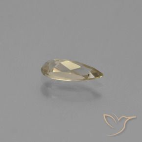 Diaspro cangiante Giallo terroso naturale da 0.70 ct, Forma a pera, VVS-VS