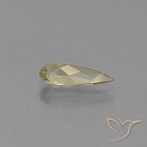 Diaspro cangiante Giallo caldo naturale da 1.14 ct, Forma a pera, VS