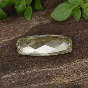 Diaspro cangiante Giallo chiaro naturale da 1.17 ct, Taglio a cuscino, VVS