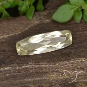 Diaspro cangiante Giallo chiaro naturale da 1.01 ct, Cuscino, VVS