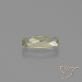 Diaspro cangiante Giallo dorato molto chiaro naturale da 1.07 ct, Cuscino, VVS