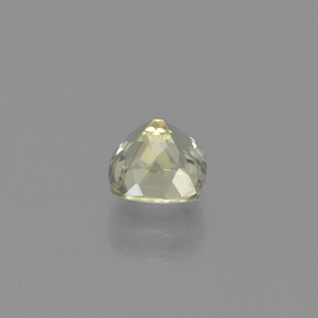Diasporo cangiante naturale giallo da 0,69 ct, taglio a cuscino, VS