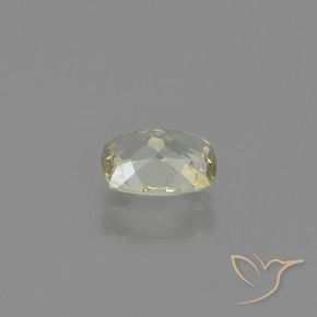 Diaspro cangiante Giallo pallido naturale da 0.61 ct, Cuscino, VS