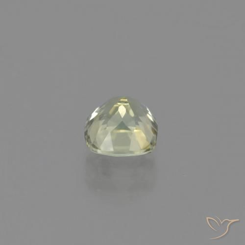 Diaspro cangiante Giallo chiaro naturale da 0.65 ct, Cuscino, VS