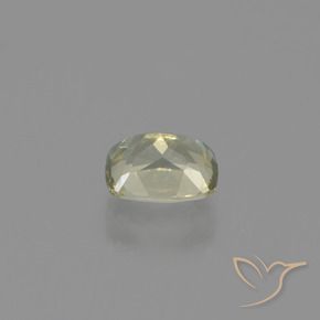 Diaspro cangiante Giallo molto chiaro naturale da 0.67 ct, Cuscino, VS