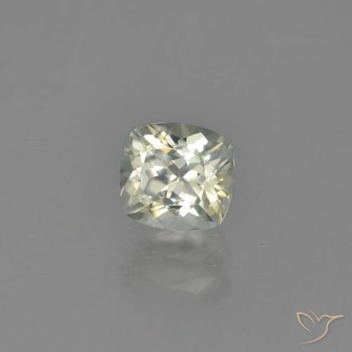 Diaspro cangiante Giallo pallido naturale da 0.76 ct, Cuscino, VS