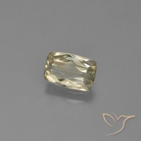 Diaspro cangiante Giallo chiaro naturale da 1.16 ct, Cuscino, VVS-VS