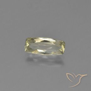 Diaspro cangiante Giallo chiaro naturale da 1.14 ct, Cuscino, VVS