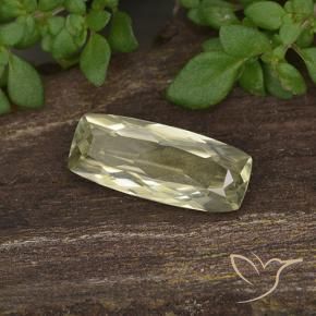 Diaspro cangiante Giallo chiaro naturale da 1.22 ct, Cuscino, VS