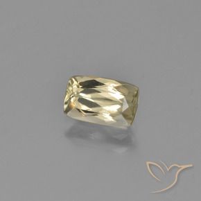 Diaspro cangiante Giallo chiaro naturale da 1.38 ct, Cuscino, VS
