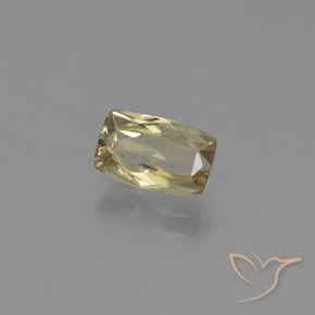 Diaspro cangiante Giallo caldo naturale da 1.38 ct, Cuscino, VS