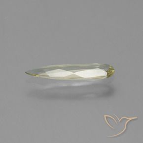 Diasporo cangiante naturale giallo da 0,54 ct, taglio a pera, VVS-VS