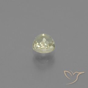 Diaspro cangiante Giallo chiaro naturale da 0.66 ct, Taglio rotondo, VS
