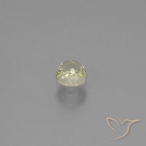 Diasporo cangiante naturale giallo da 0,54 ct, taglio rotondo, VS