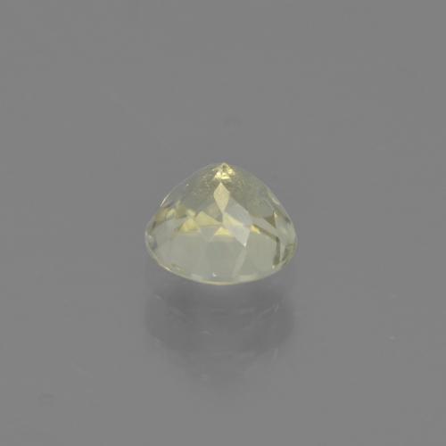 Diaspro cangiante Giallo chiaro naturale da 0.58 ct, Taglio rotondo, VS-SI