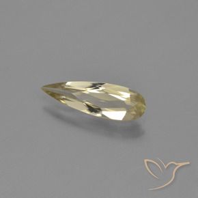 Diaspro cangiante Giallo caldo naturale da 0.84 ct, Forma a pera, VVS-VS
