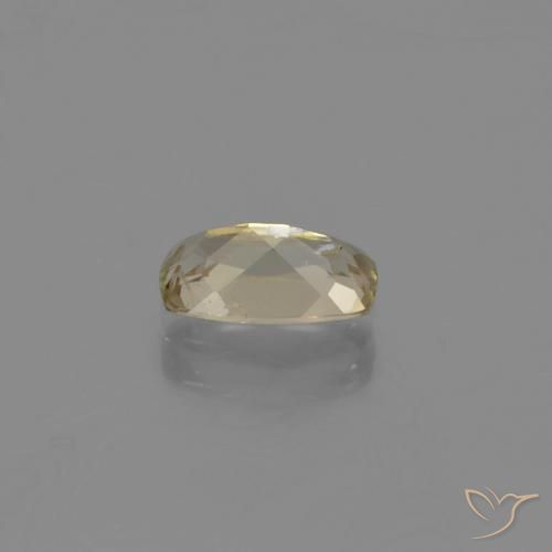 Diaspro cangiante Giallo molto chiaro naturale da 0.77 ct, Cuscino, VS