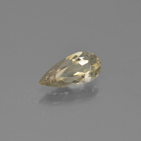 Diaspro cangiante Giallo caldo naturale da 1.17 ct, Forma a pera, VVS-VS