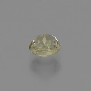 Diaspro cangiante Giallo pallido naturale da 0.86 ct, Taglio rotondo, VS