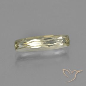 Diaspro cangiante Giallo pallido naturale da 1.35 ct, Cuscino, VVS-VS