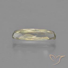 Diaspro cangiante Giallo pallido naturale da 1.35 ct, Cuscino, VVS-VS