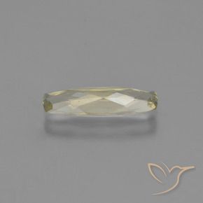 Diaspro cangiante Giallo pallido naturale da 1.10 ct, Cuscino, VS