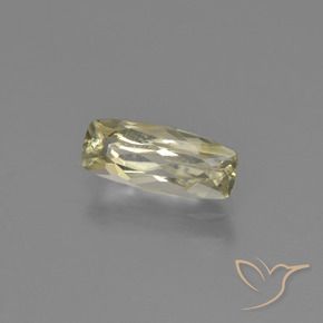 Diaspro cangiante Giallo molto pallido naturale da 0.93 ct, Cuscino, VS